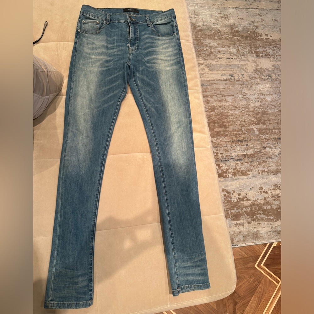 Amiri blue skinny jeans size 32